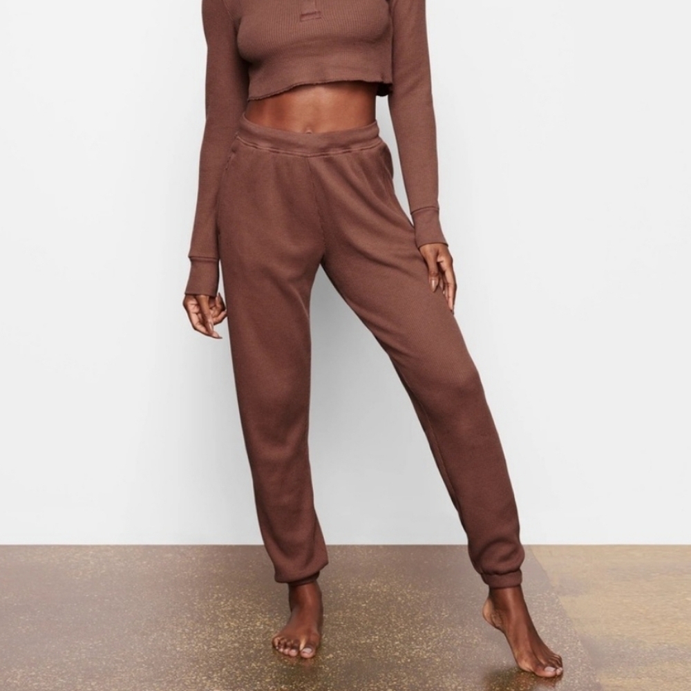 SKIMS Waffle Joggers